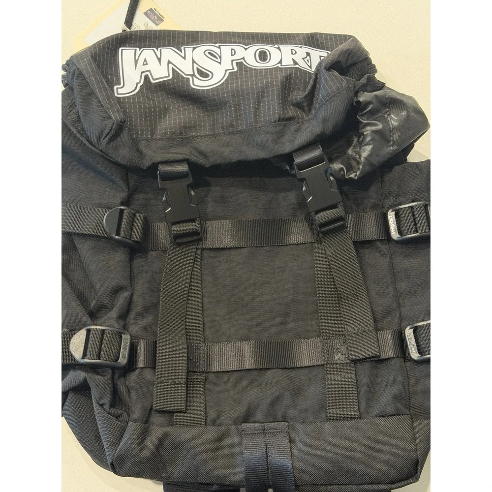 JanSport Mini Skip Pack Backpack Black JS0A85VS NWT